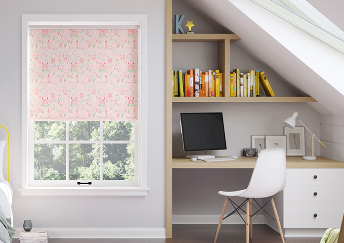Fairy Kingdom, Princess Pink - Twist&Fit Roller Blind - Image 3